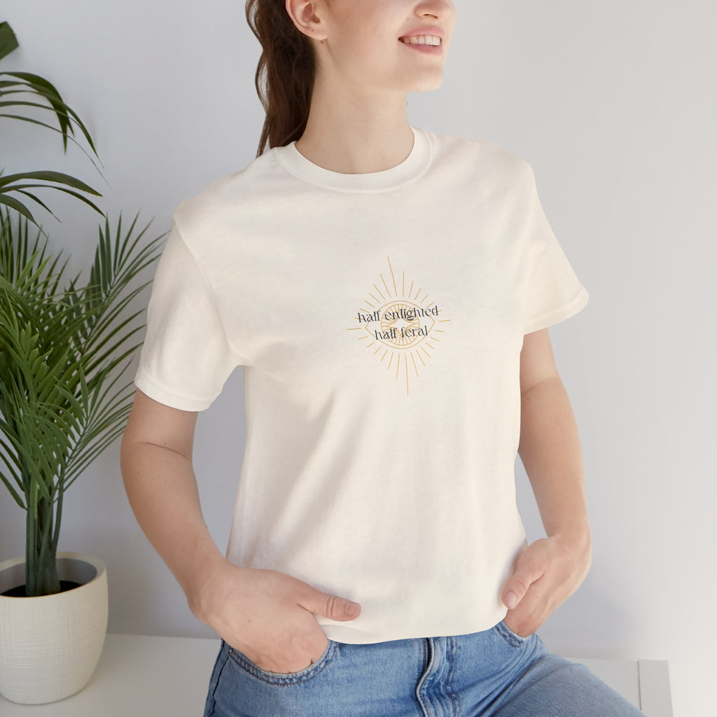 Half Enlightened Jersey Short Sleeve Tee