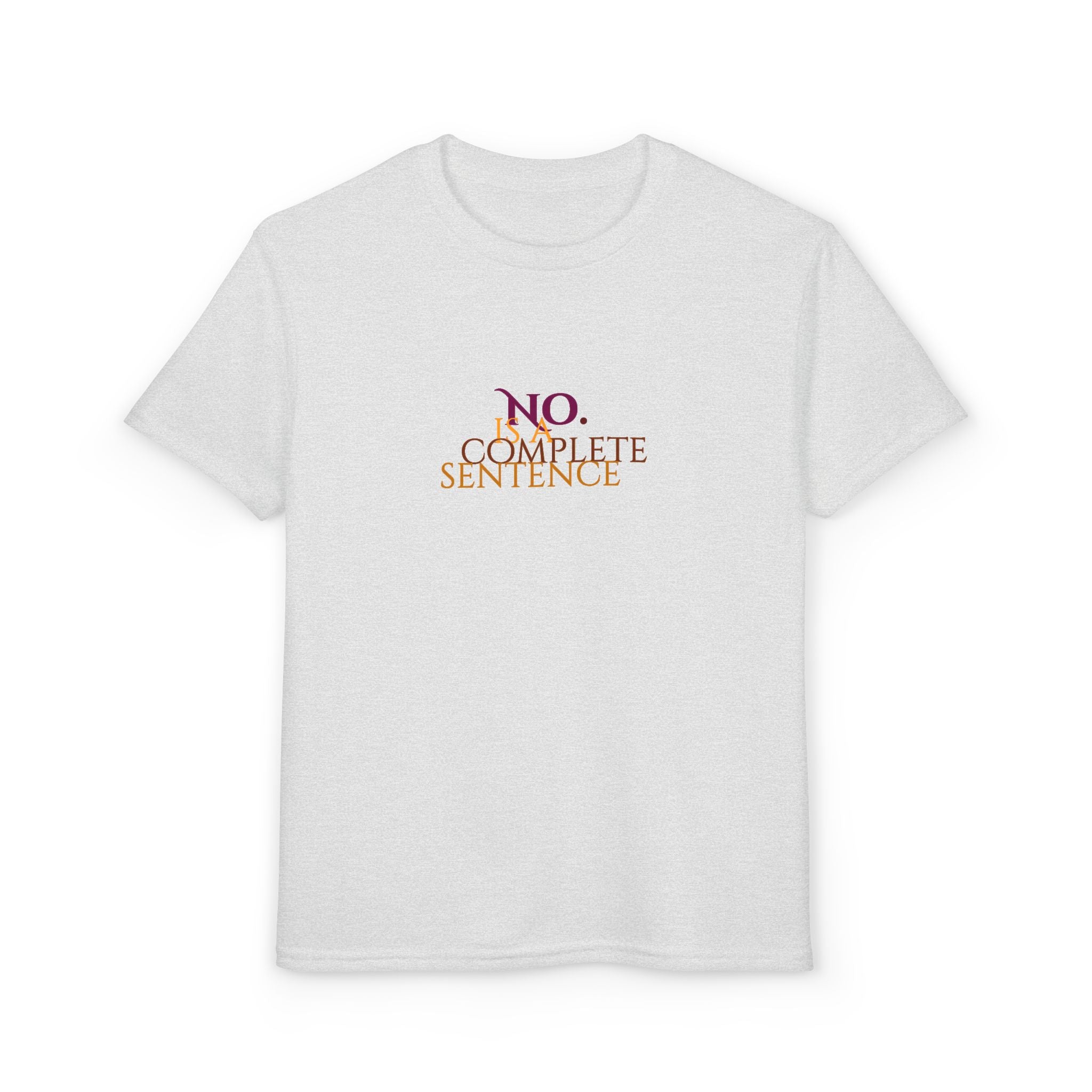 Youth "No. Complete Sentences" Graphic Tee