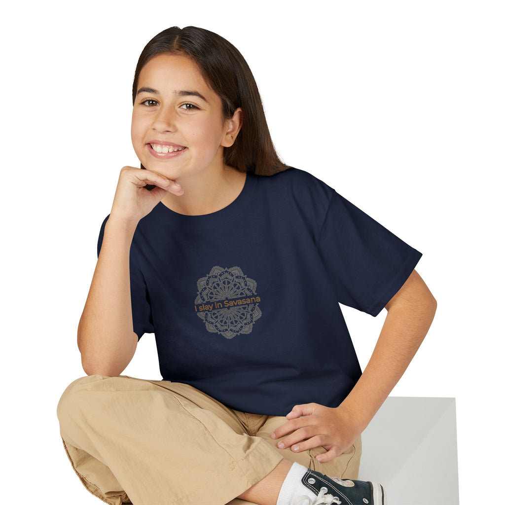 I Slay In Savasana Youth T-Shirt