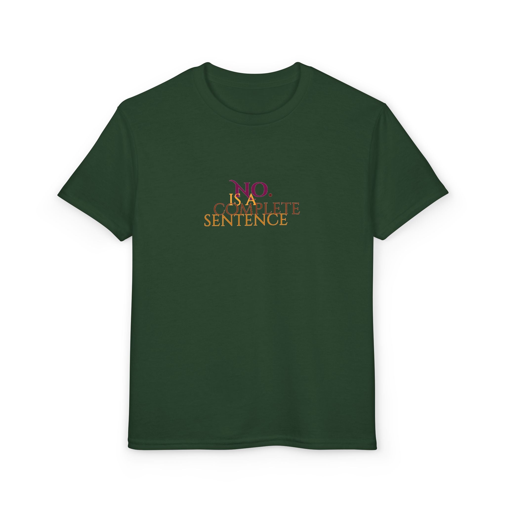 Youth "No. Complete Sentences" Graphic Tee