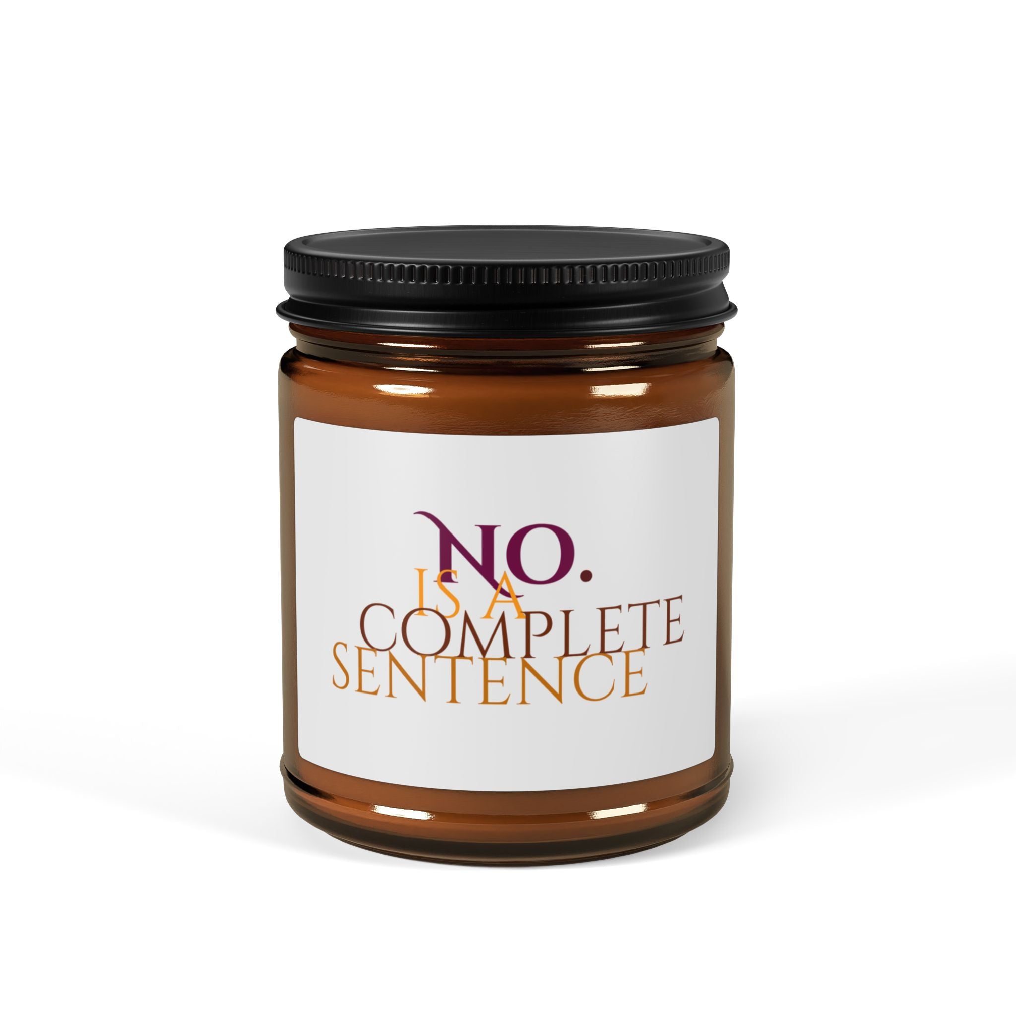 No. Is a Complete Sentence Soy Candle