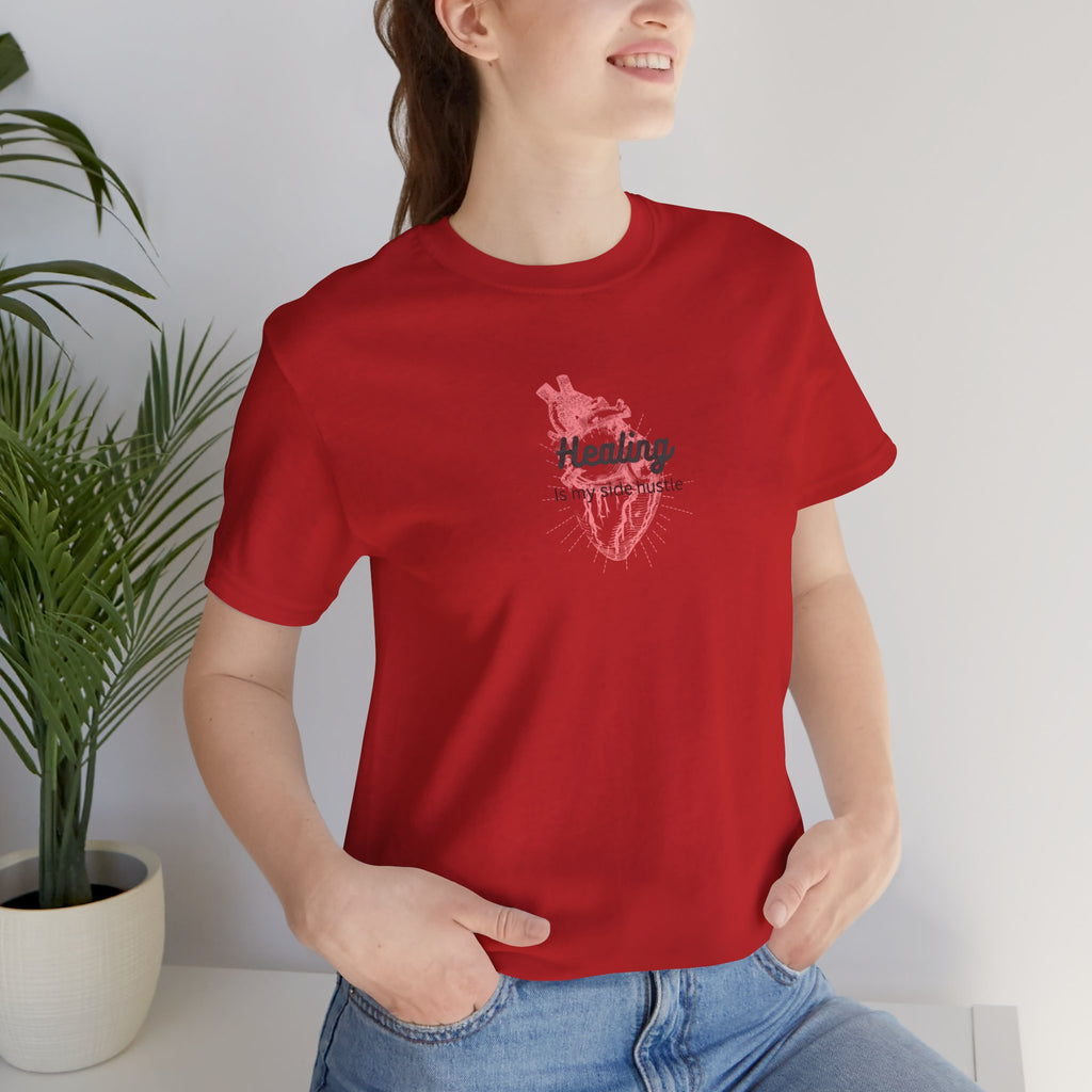 Healing is My Side Hustle Jersey Tee