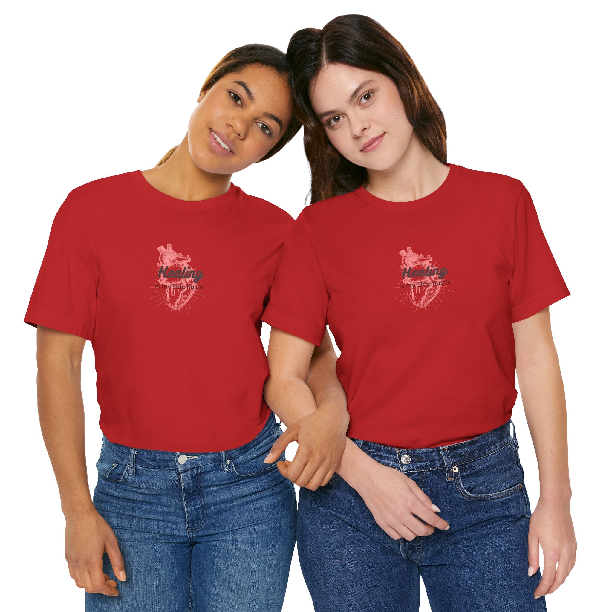 Healing is My Side Hustle Jersey Tee