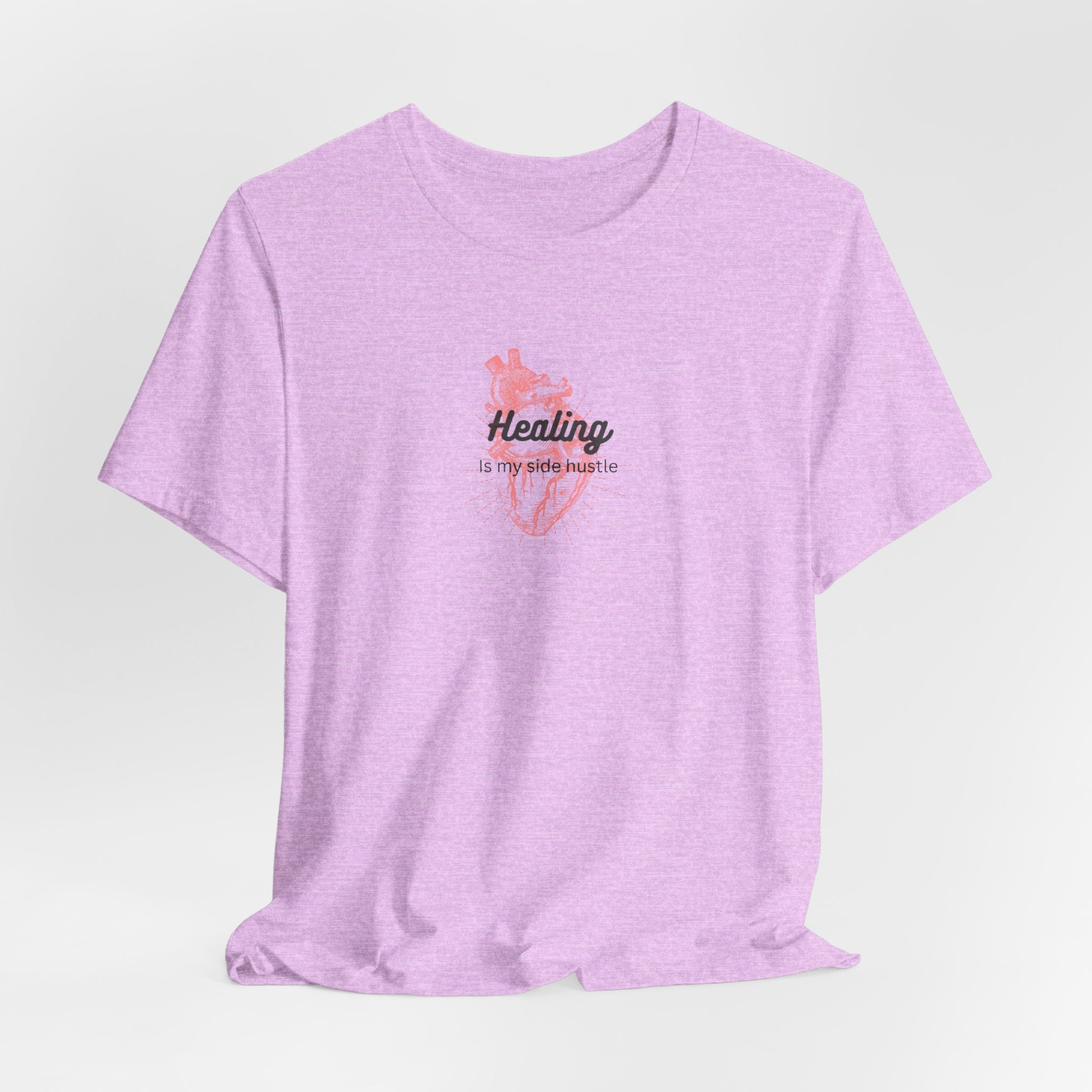 Healing is My Side Hustle Jersey Tee