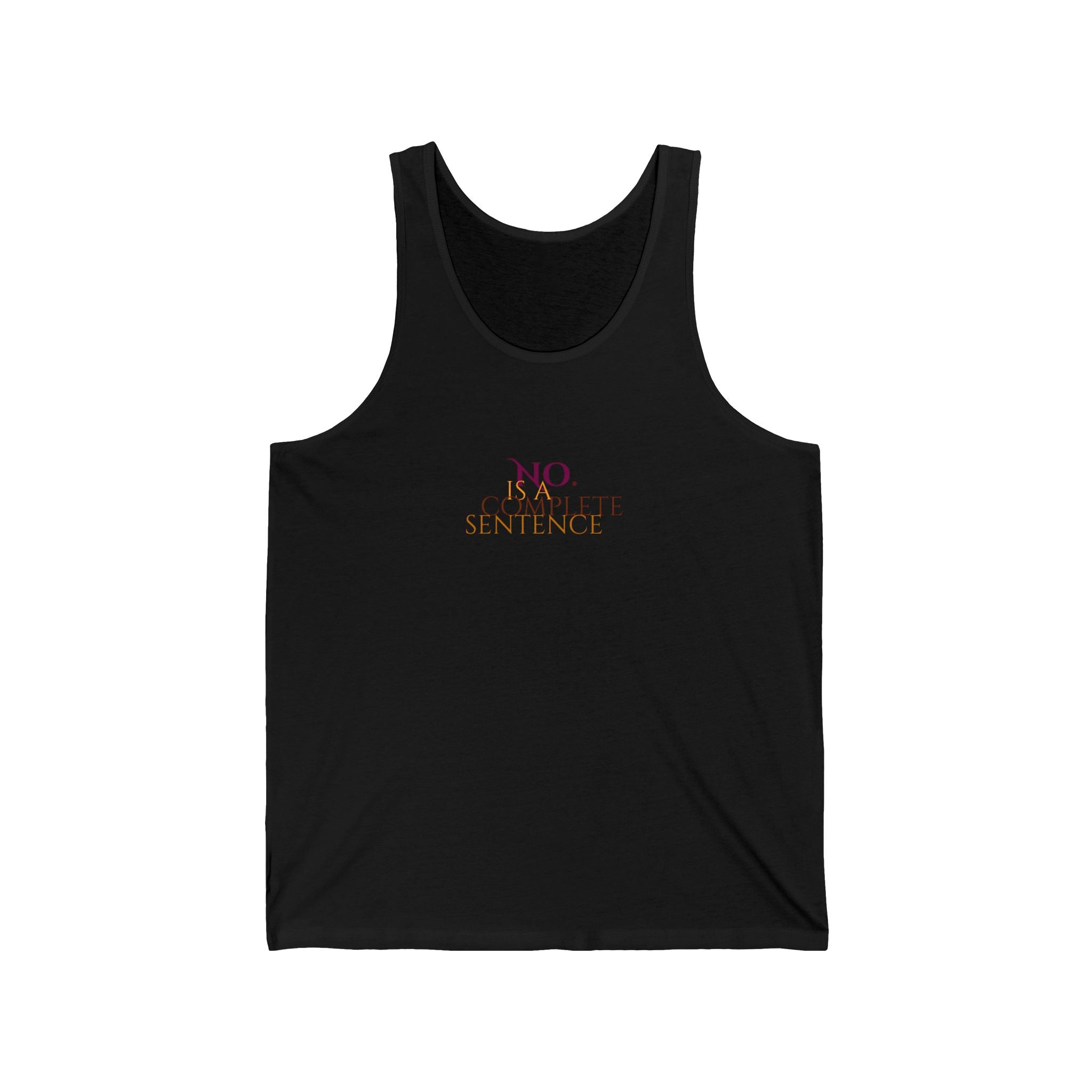 No. Complete Sentiment Tank Top