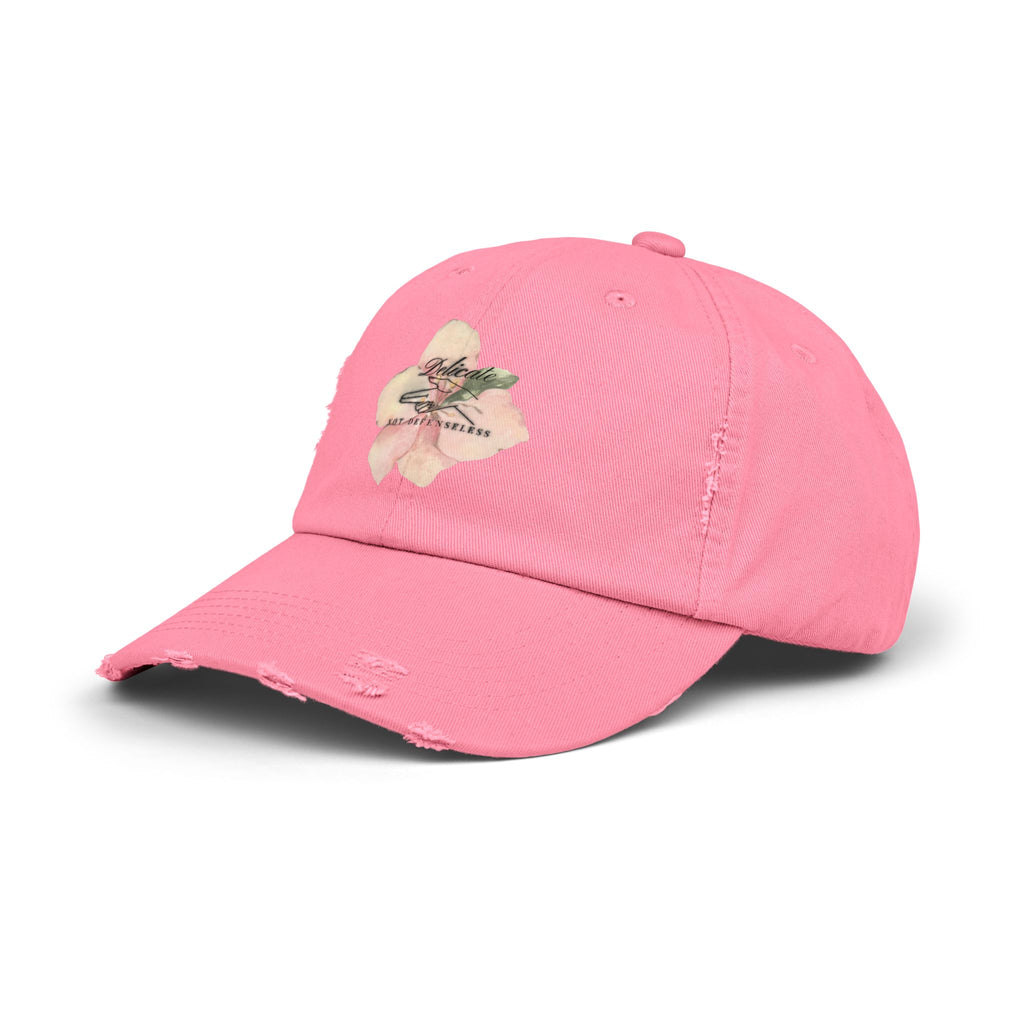 Delicate Distressed Dad Hat