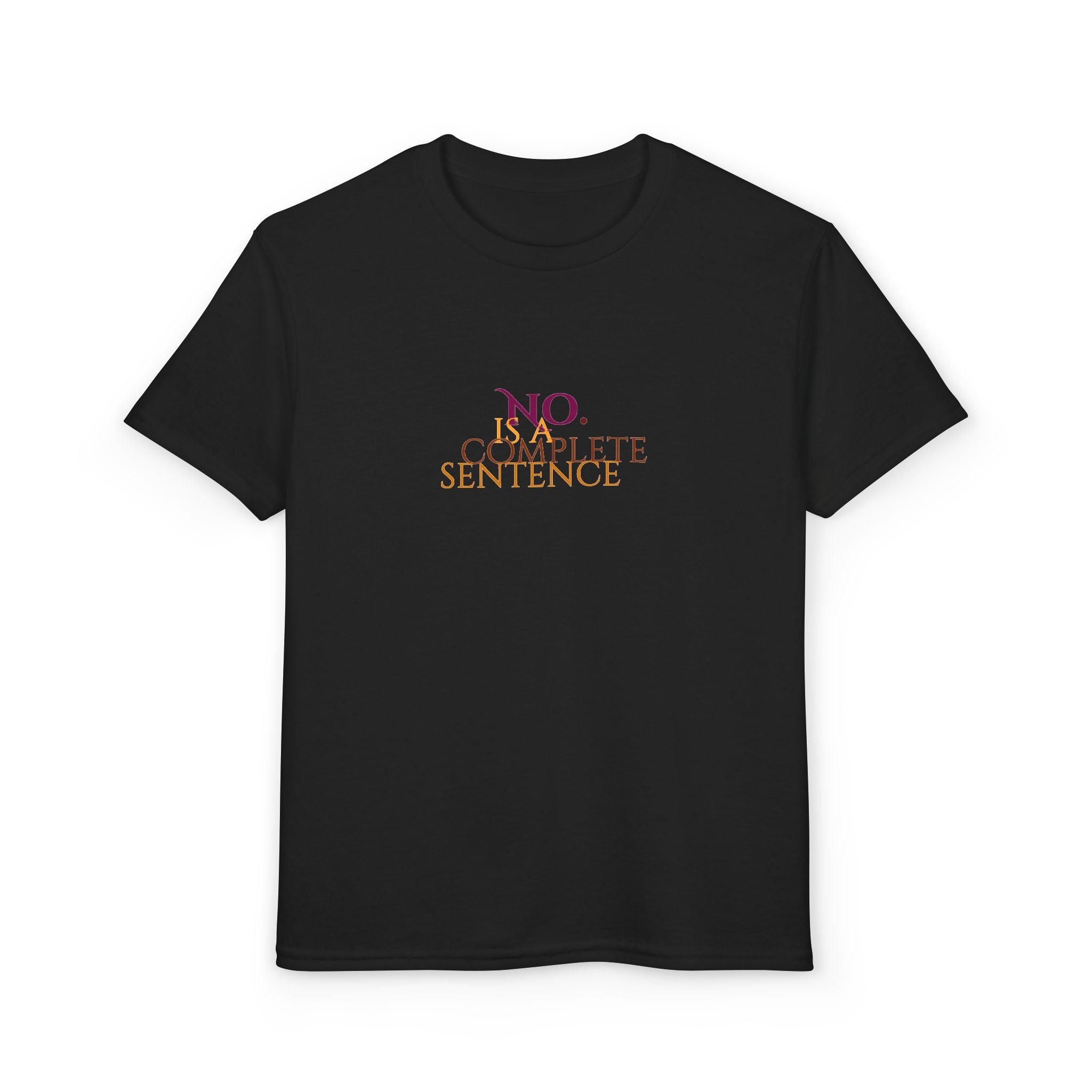 Youth "No. Complete Sentences" Graphic Tee