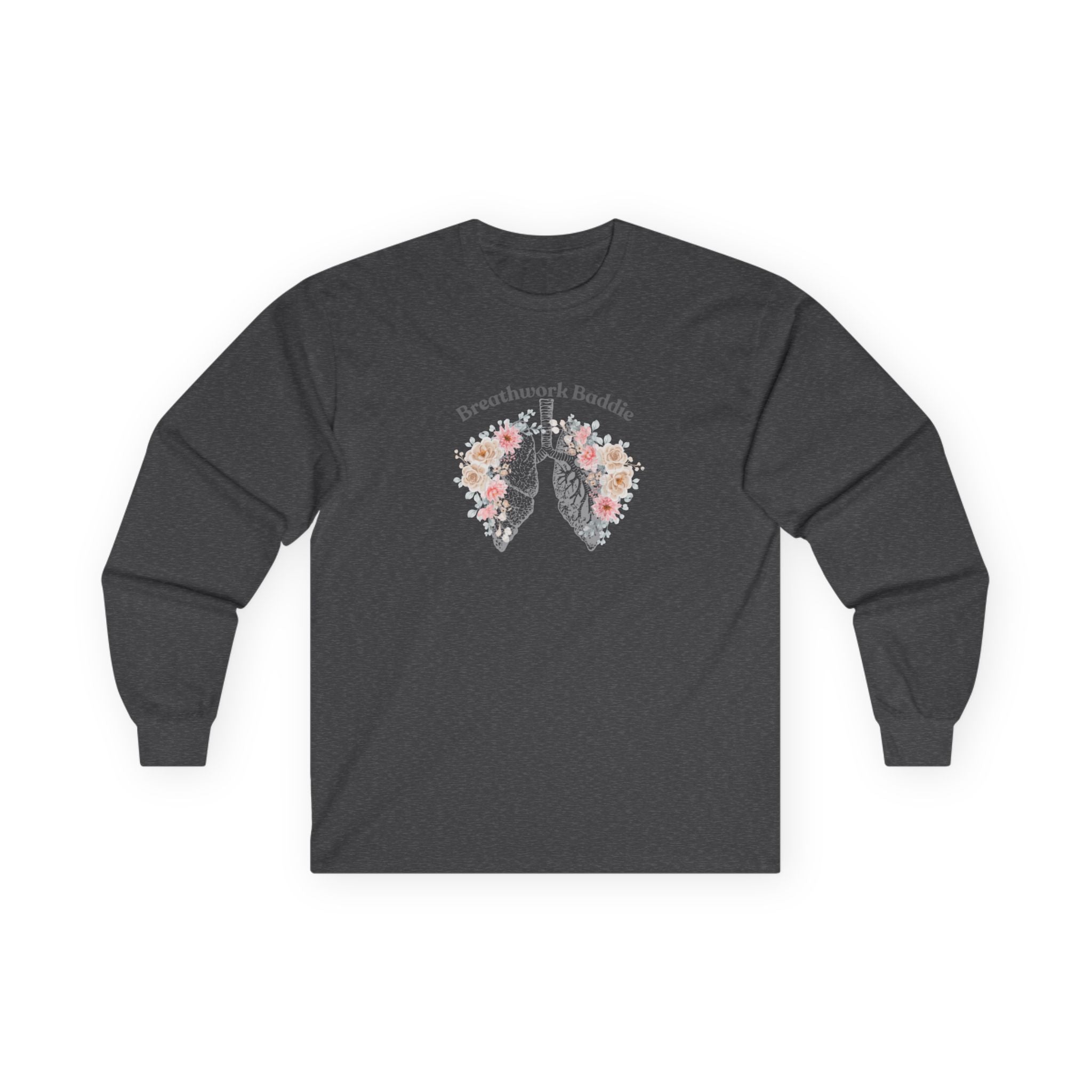 "Breathwork Baddie" Long Sleeve Tee