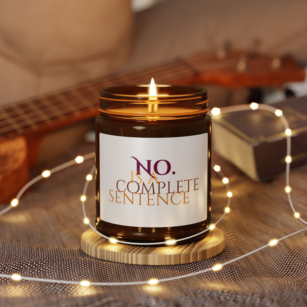 No. Is a Complete Sentence Soy Candle