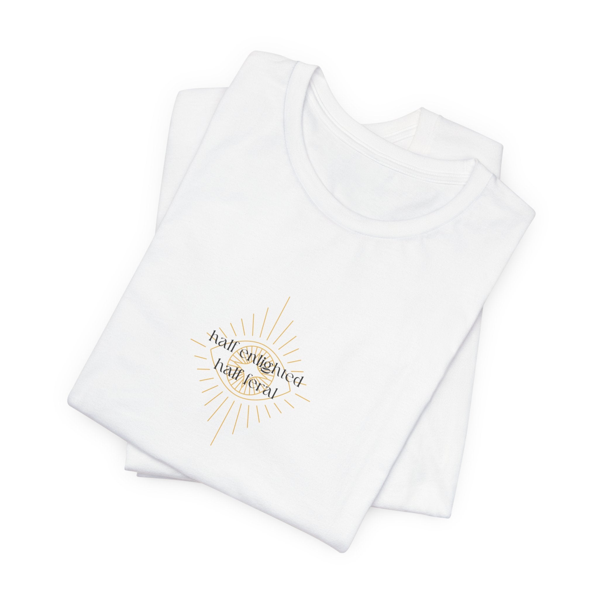 Half Enlightened Jersey Short Sleeve Tee