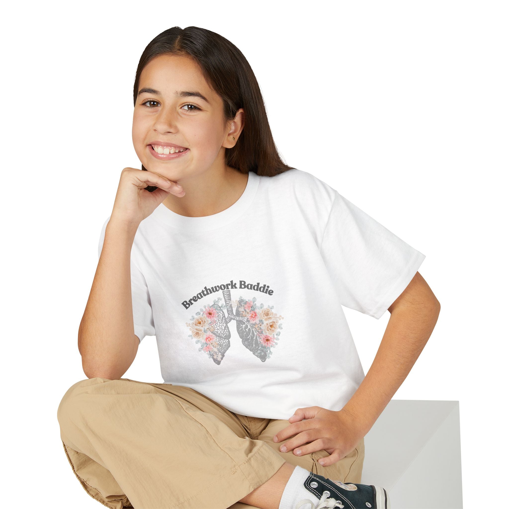 Breathwork Baddie Youth T-Shirt