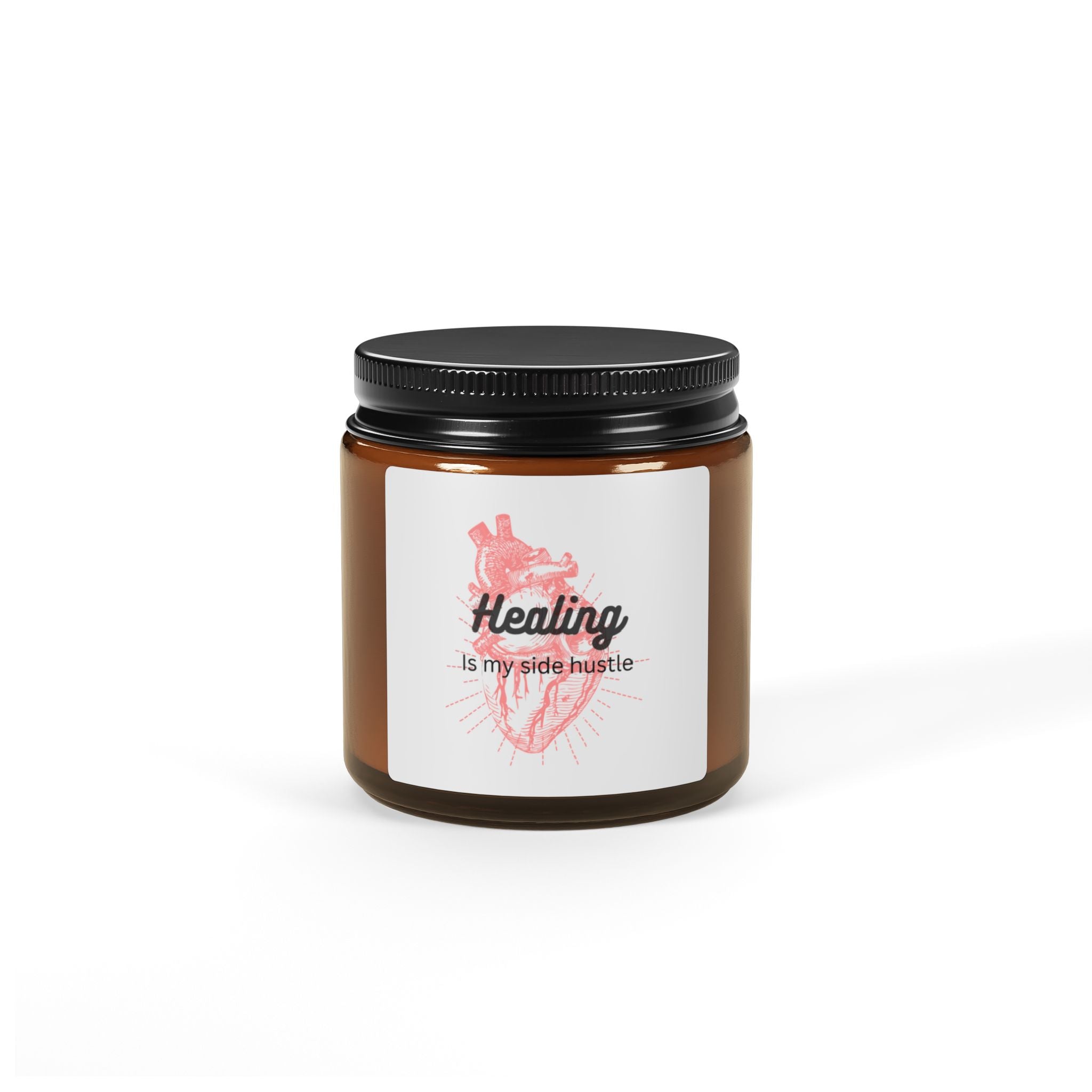 "Healing is my side hustle" Soy Candle