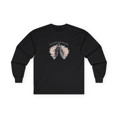 "Breathwork Baddie" Long Sleeve Tee