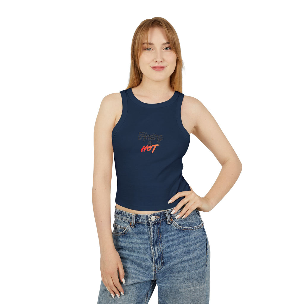 "Healing Is Hot"  Racer Tank