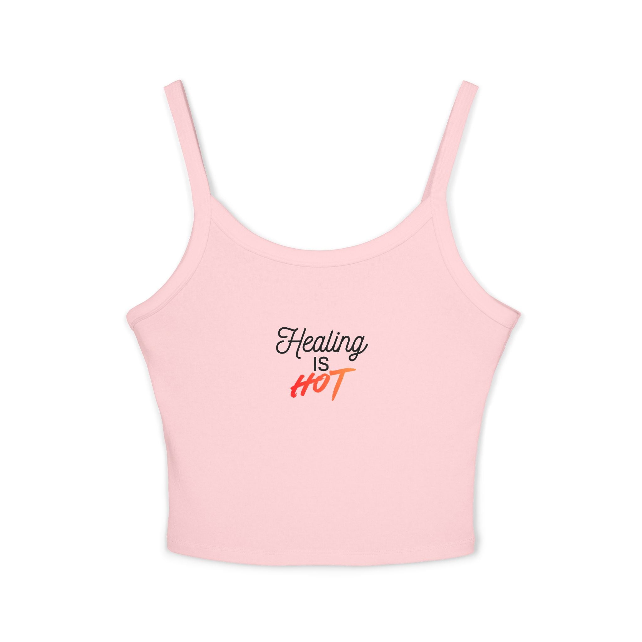 "Healing Is Hot" Cropped Women's Tank Top