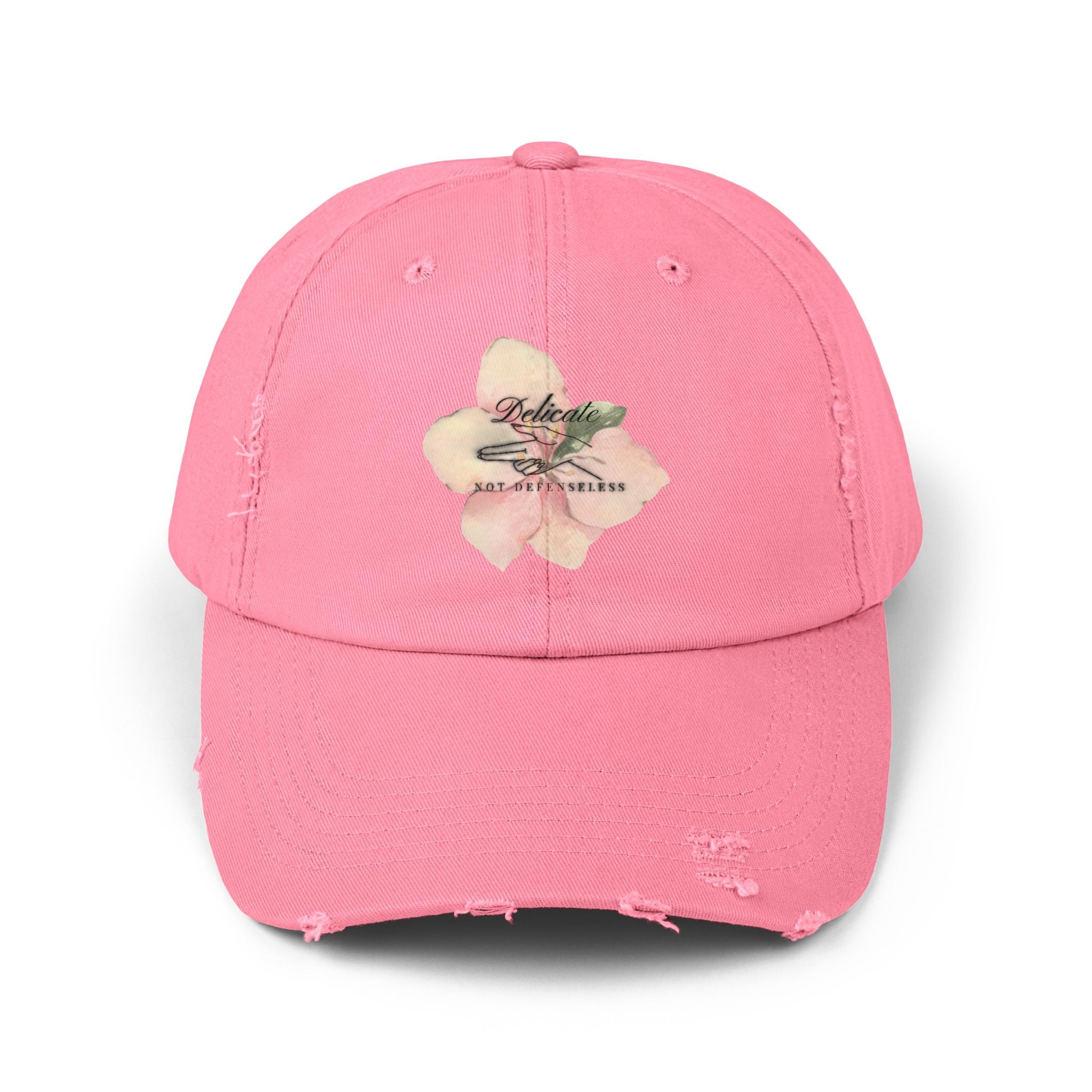 Delicate Distressed Dad Hat