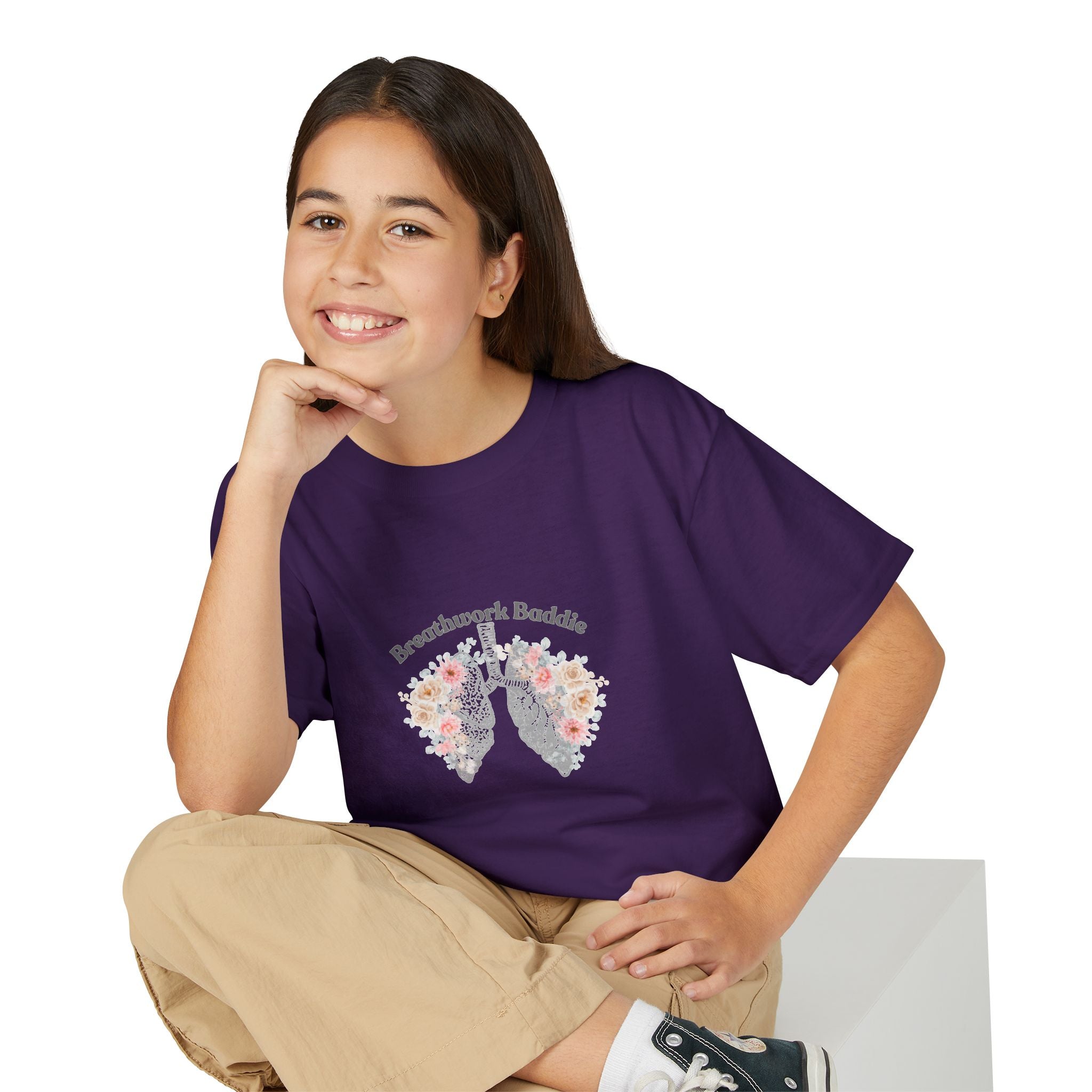Breathwork Baddie Youth T-Shirt