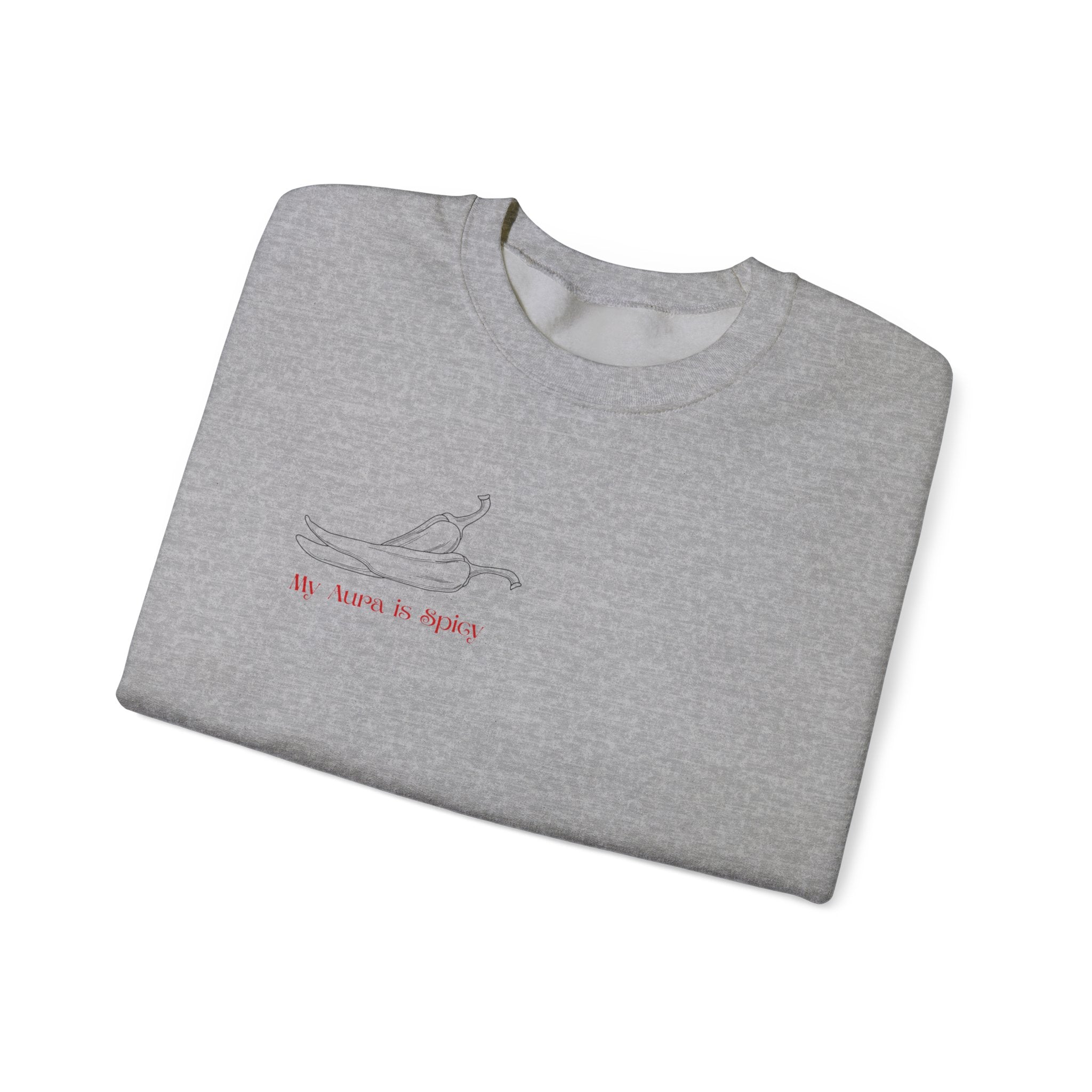 "My Aura is Spicy" Crewneck Sweatshirt