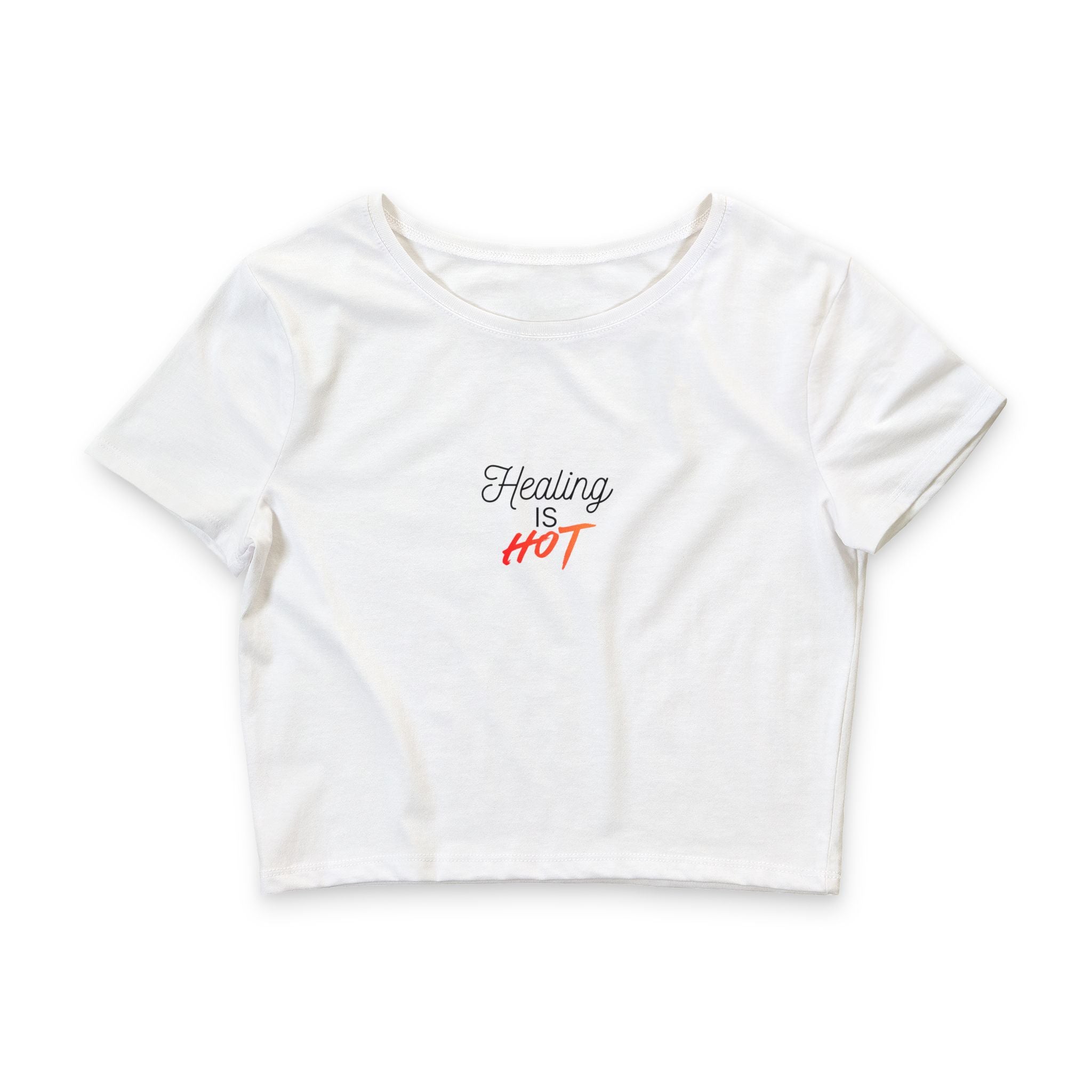 "Healing Is Hot"  Crop Tee