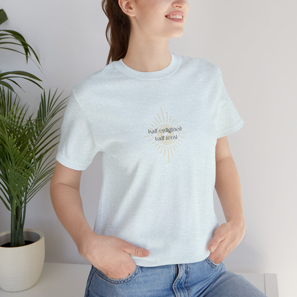 Half Enlightened Jersey Short Sleeve Tee