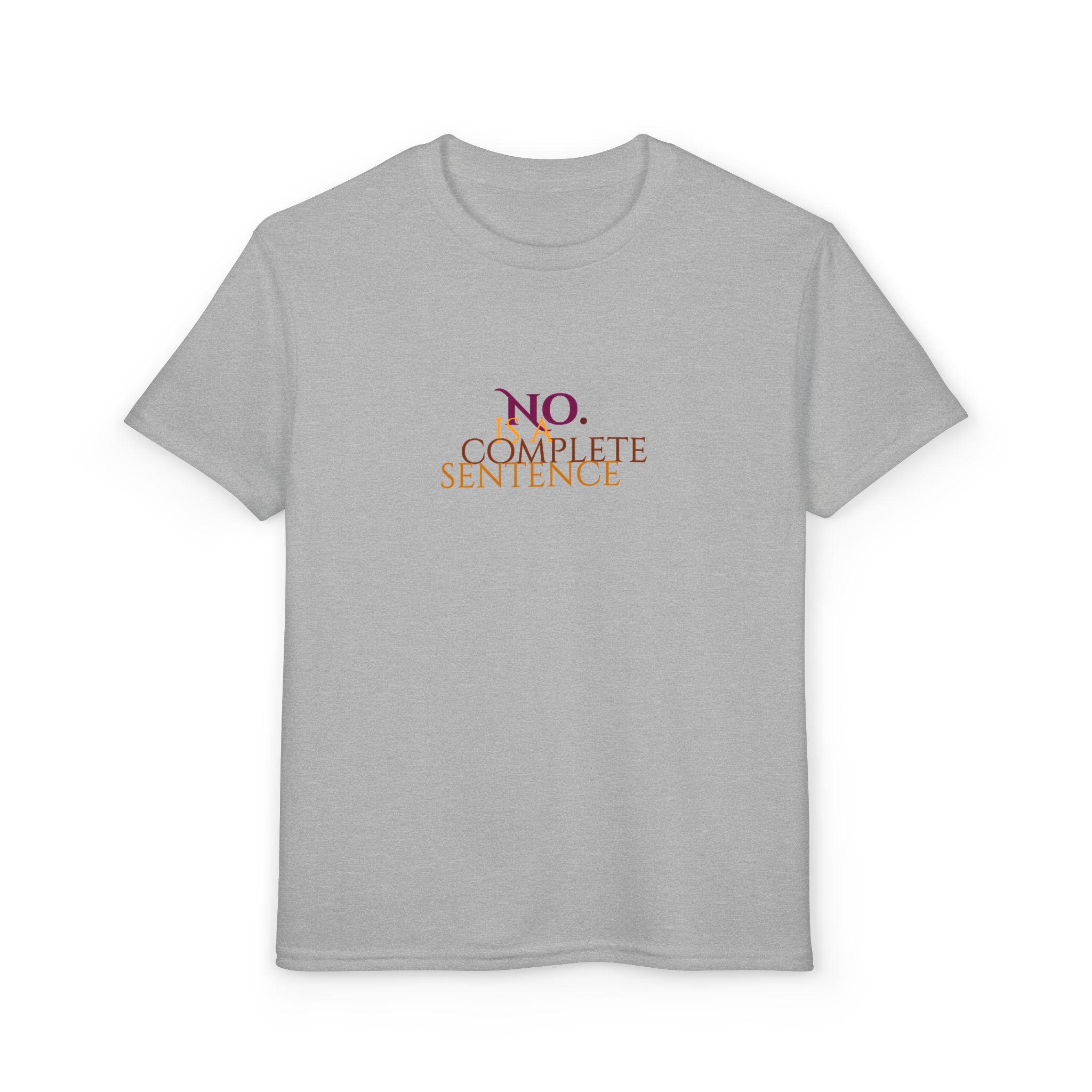 Youth "No. Complete Sentences" Graphic Tee