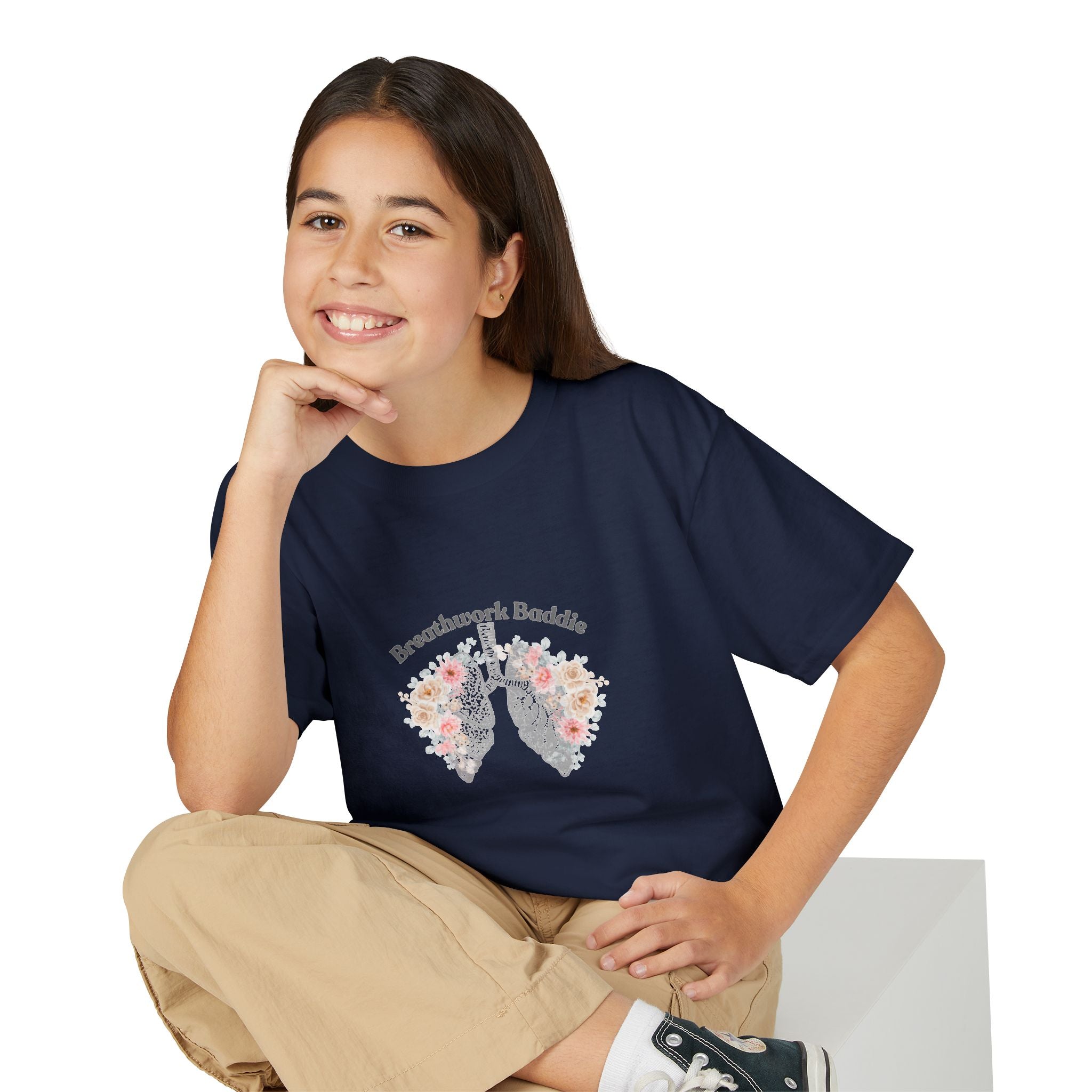Breathwork Baddie Youth T-Shirt