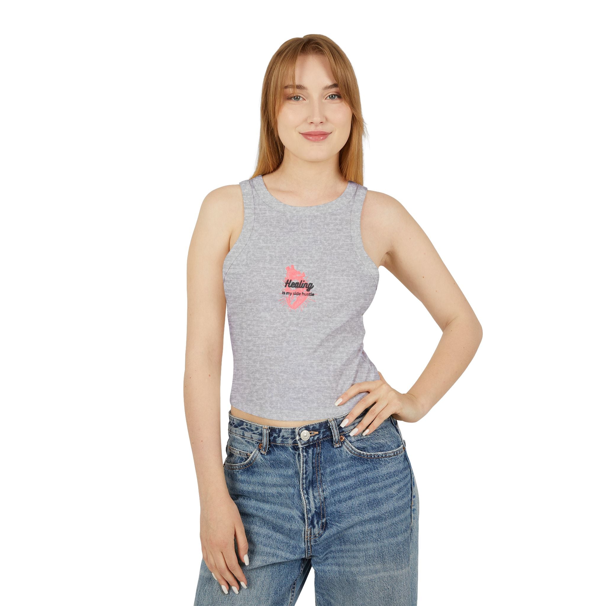 Healing is my Side Hustle Racer Tank