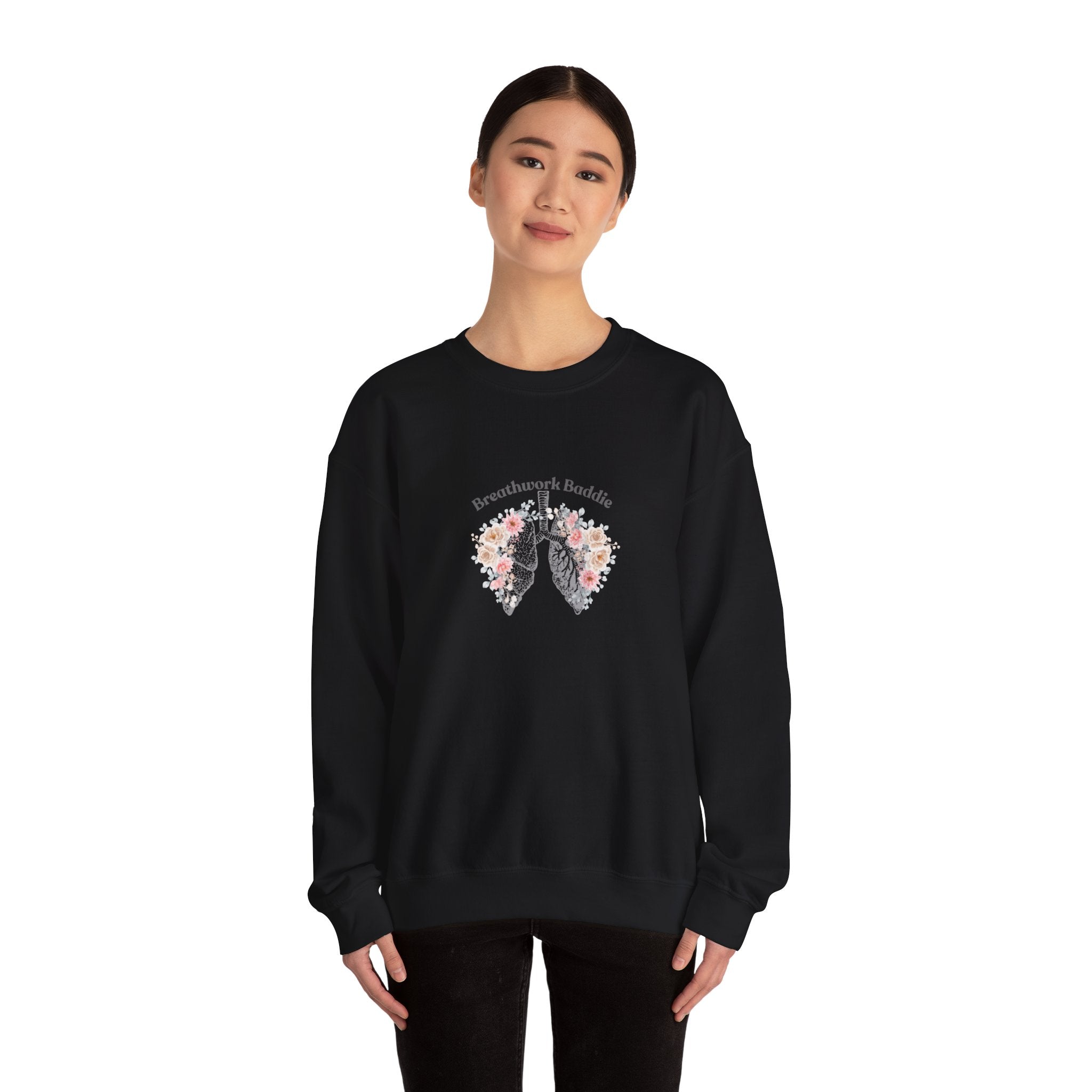 "Breathwork Baddie" Sweatshirt