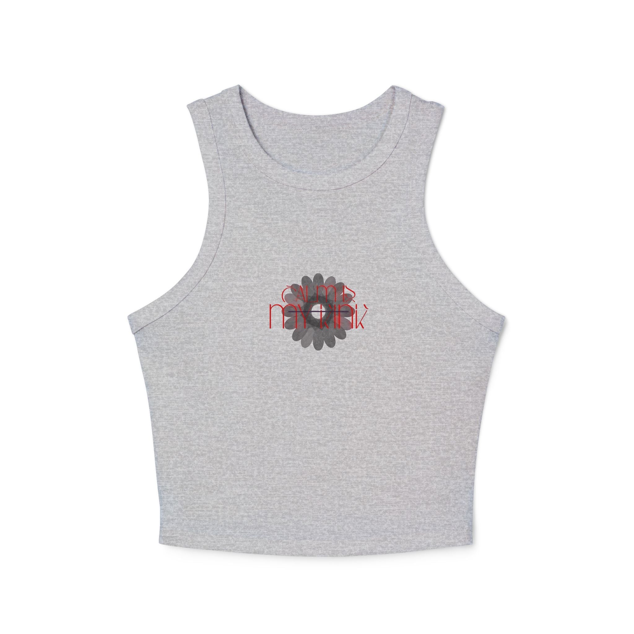 Calm Is Rib Racer Tank