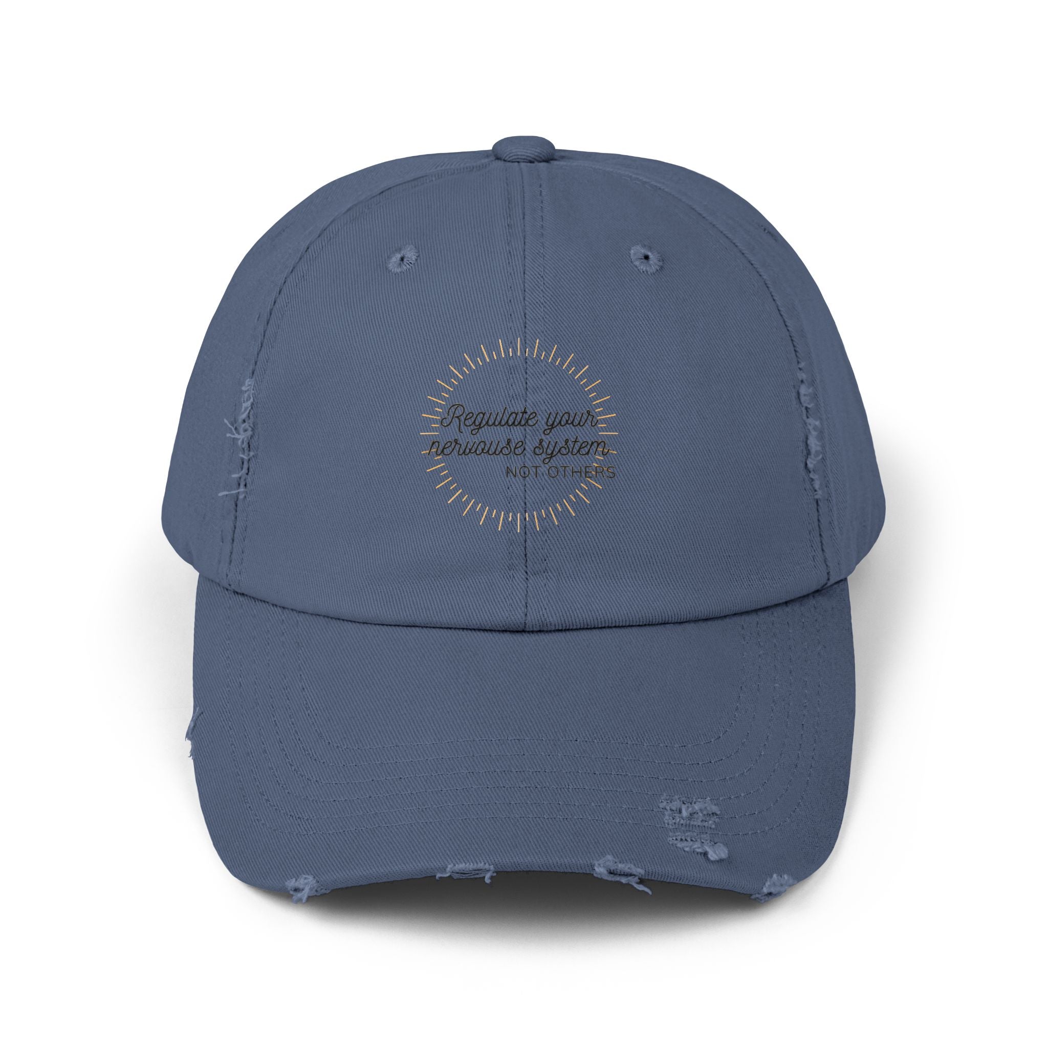 Regulate Your Nervous System Distressed Baseball Cap