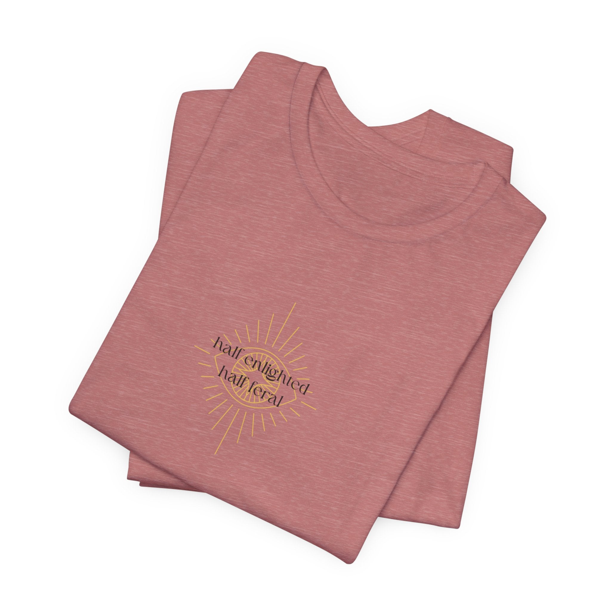 Half Enlightened Jersey Short Sleeve Tee