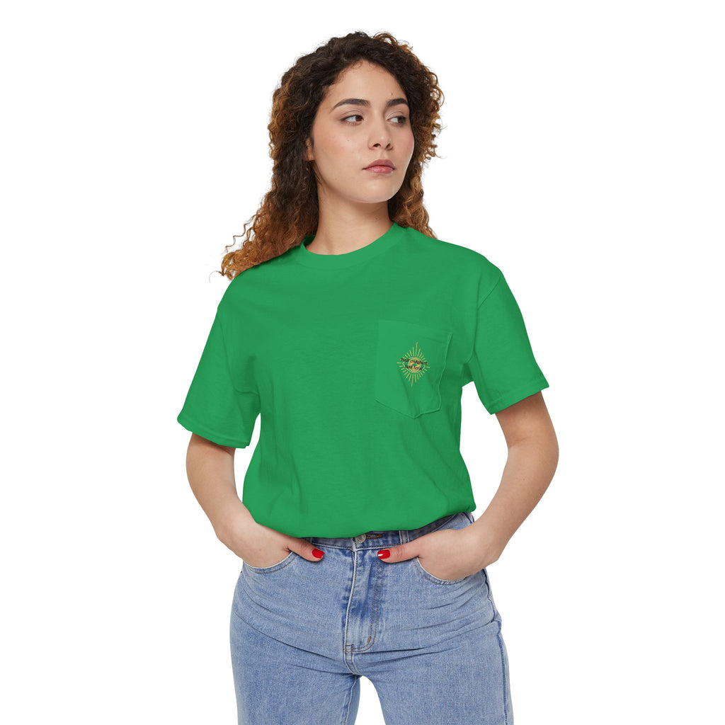 Half Enlightened Pocket Tee
