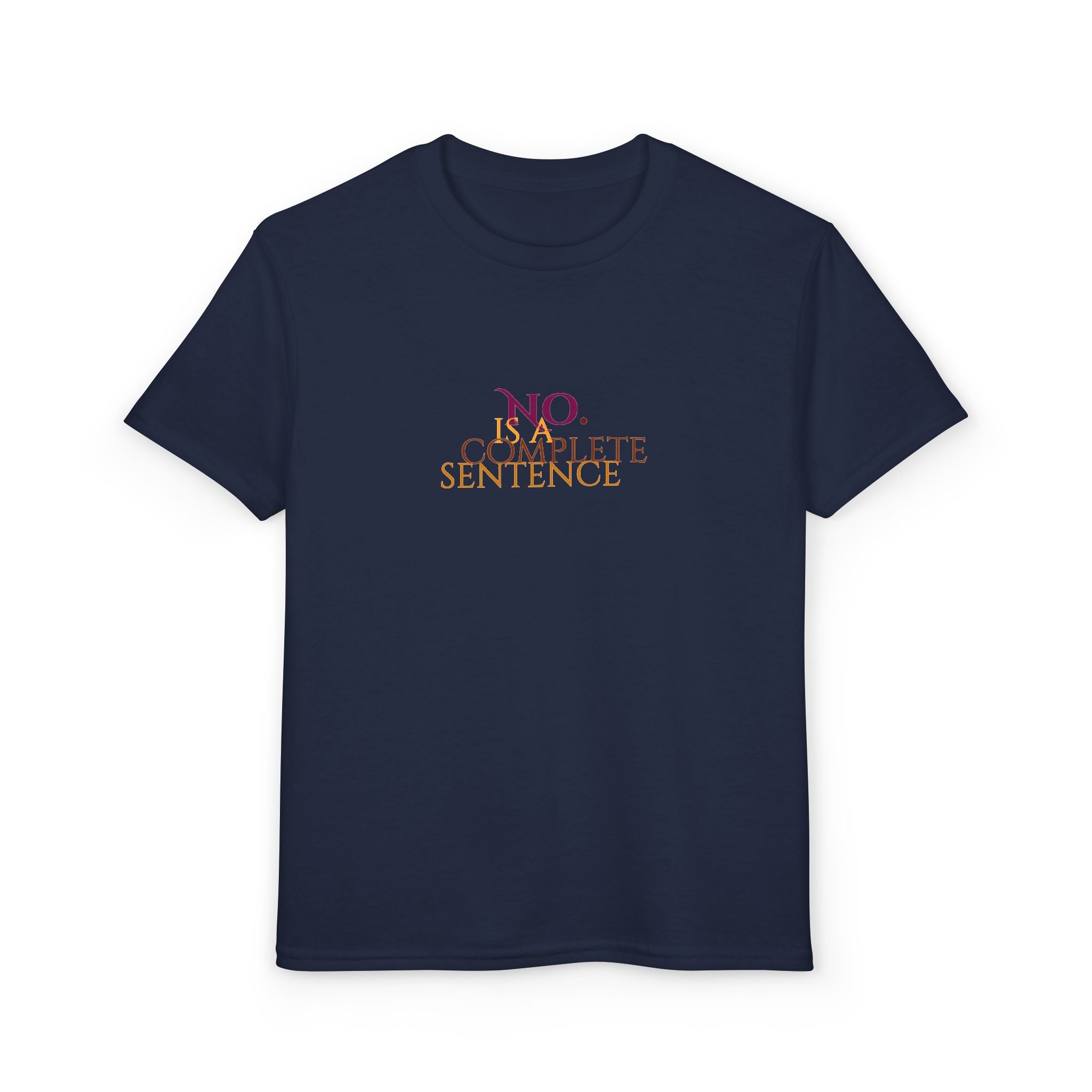 Youth "No. Complete Sentences" Graphic Tee