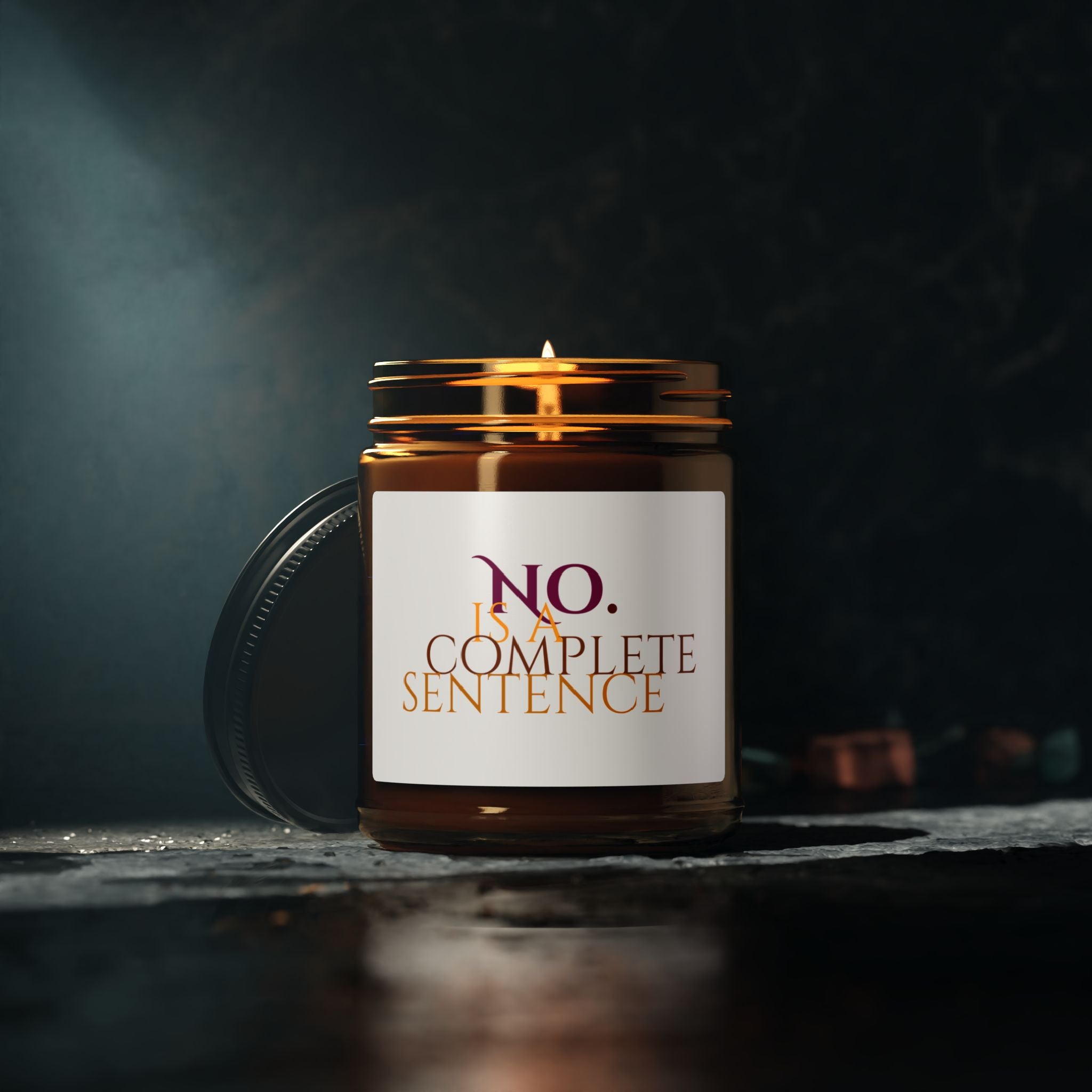 No. Is a Complete Sentence Soy Candle