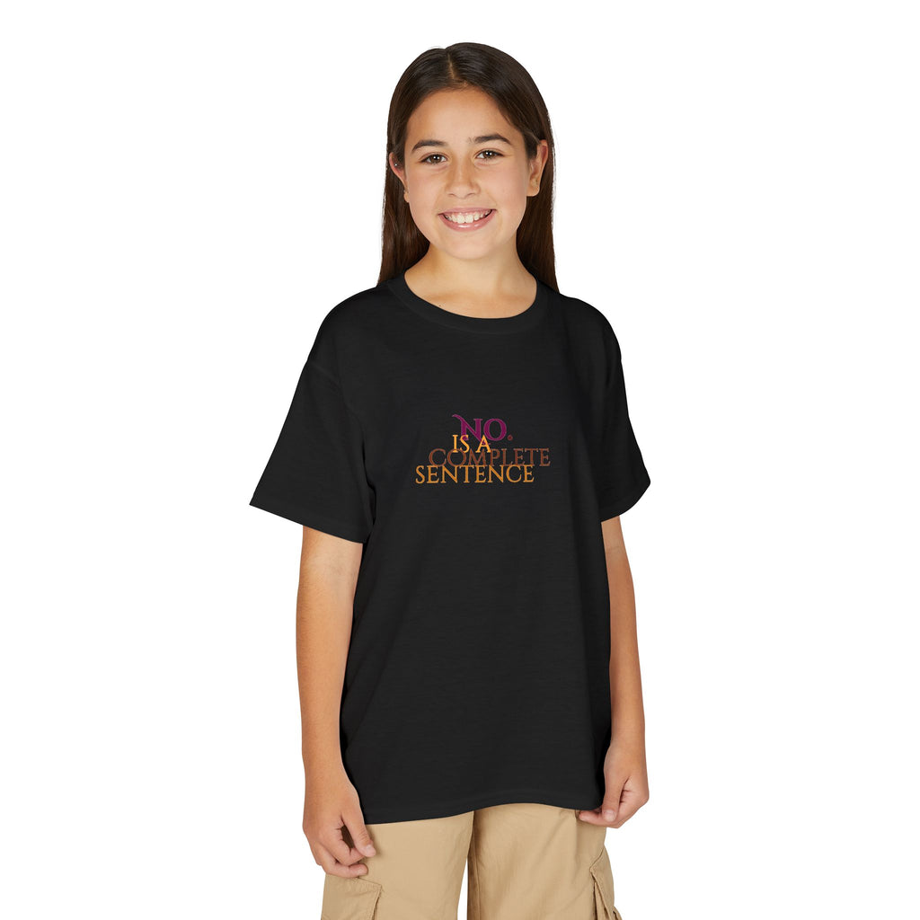 Youth "No. Complete Sentences" Graphic Tee