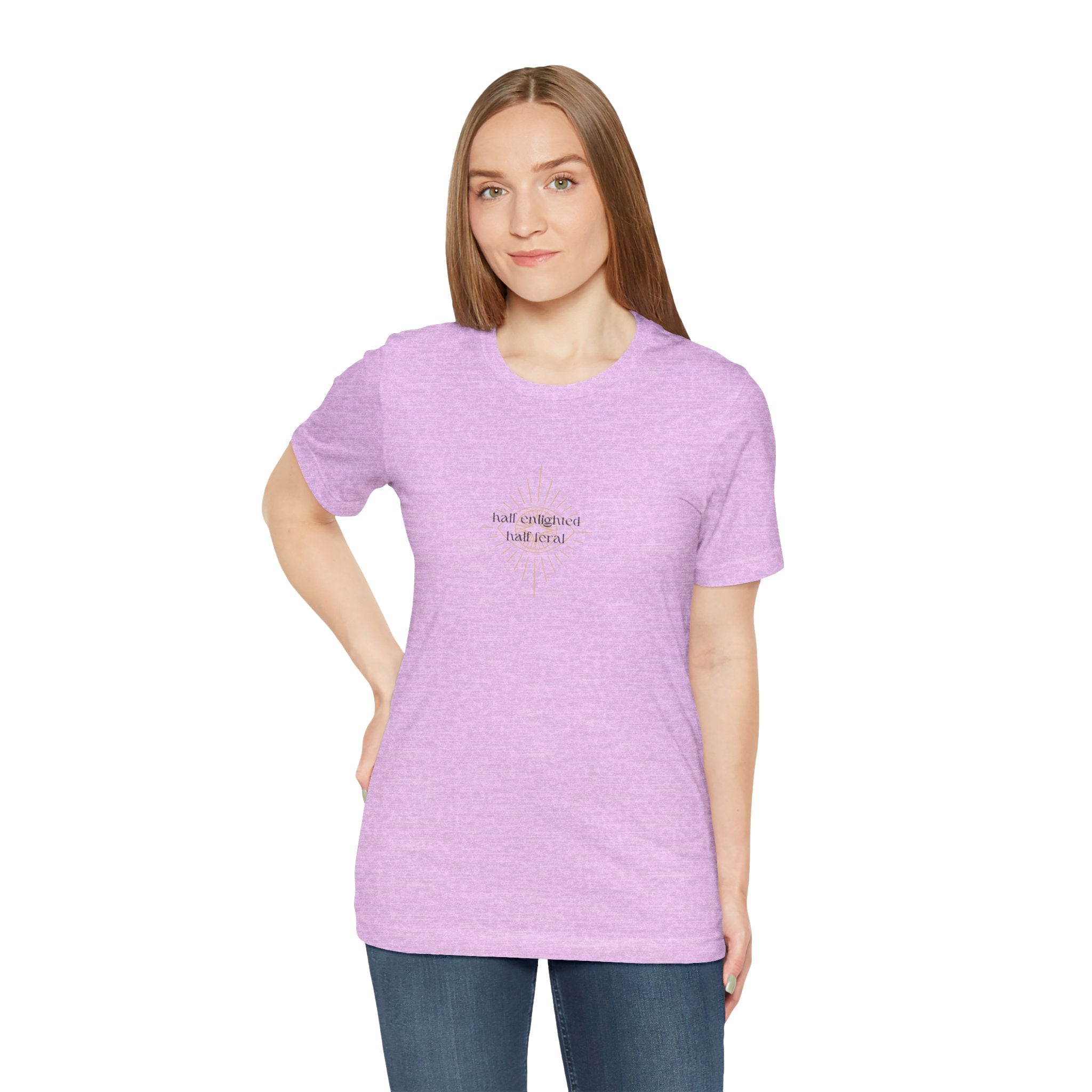 Half Enlightened Jersey Short Sleeve Tee