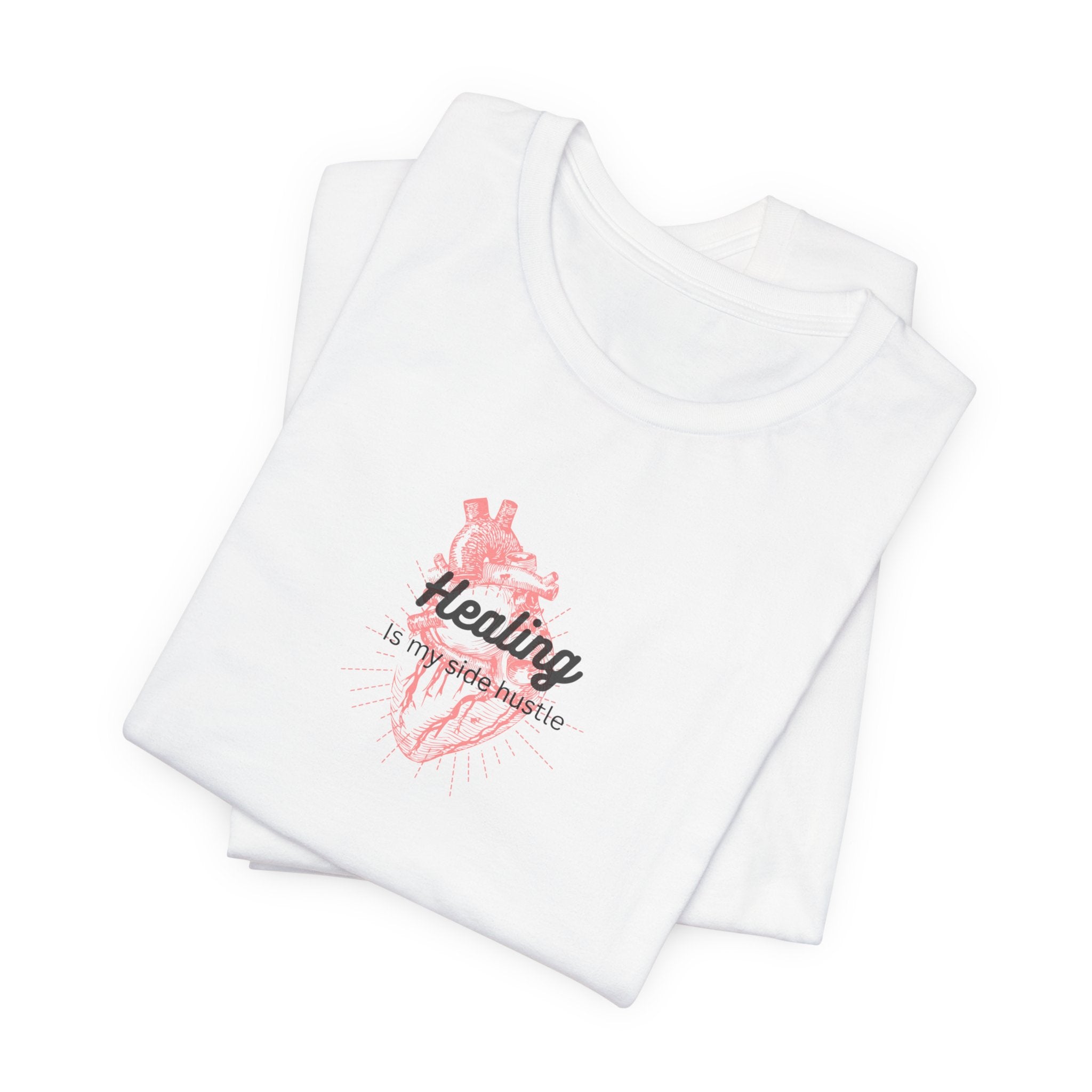 Healing is My Side Hustle Jersey Tee