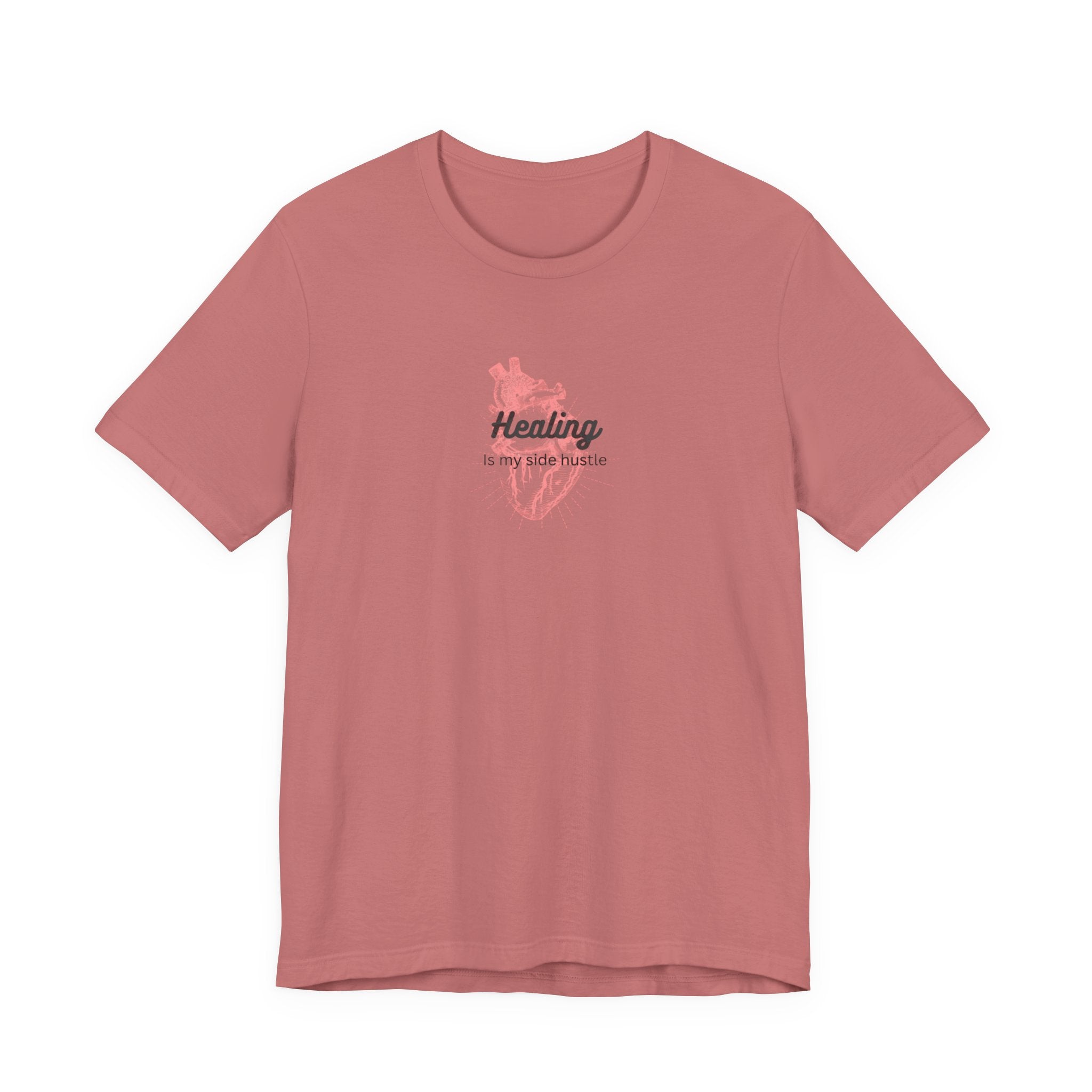 Healing is My Side Hustle Jersey Tee