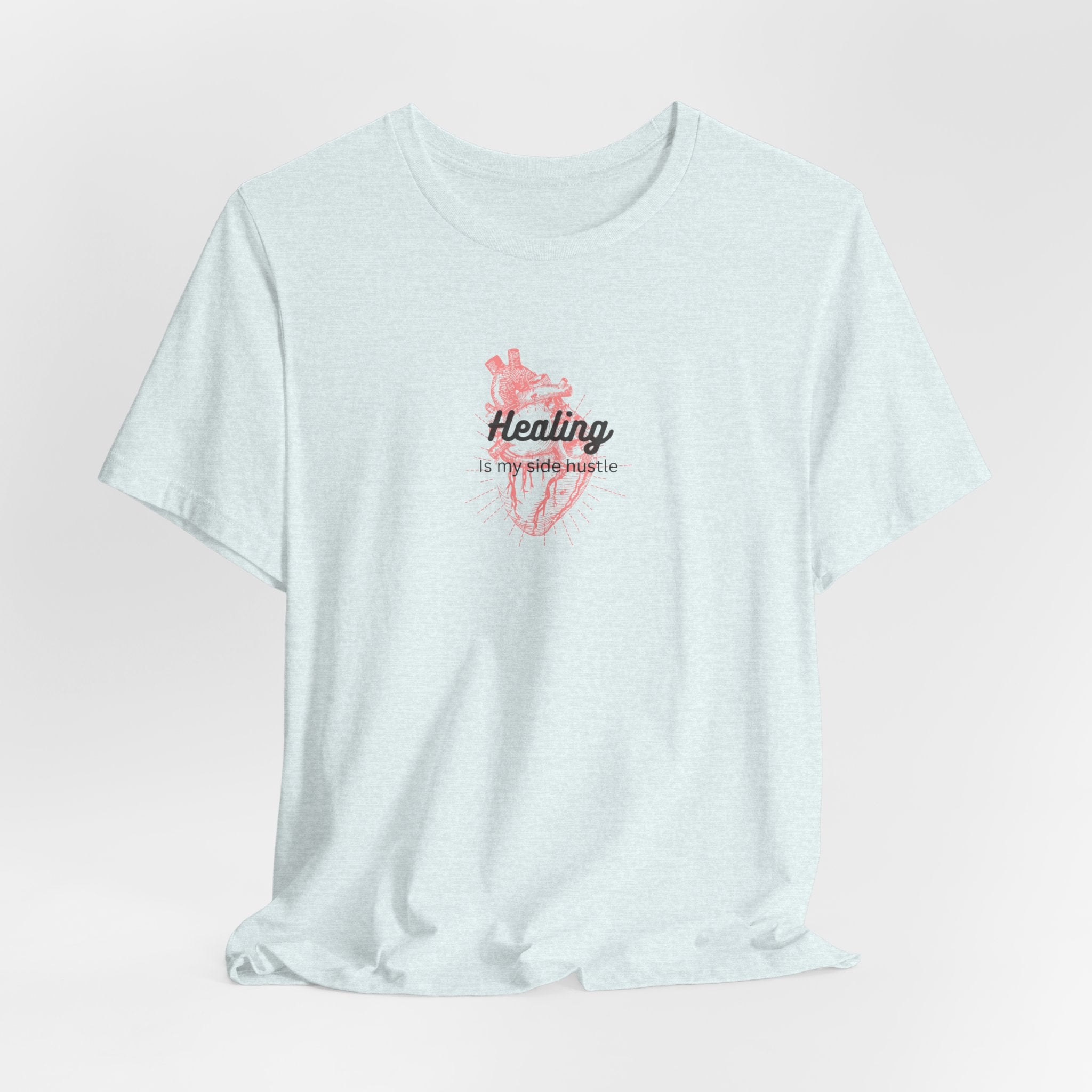 Healing is My Side Hustle Jersey Tee