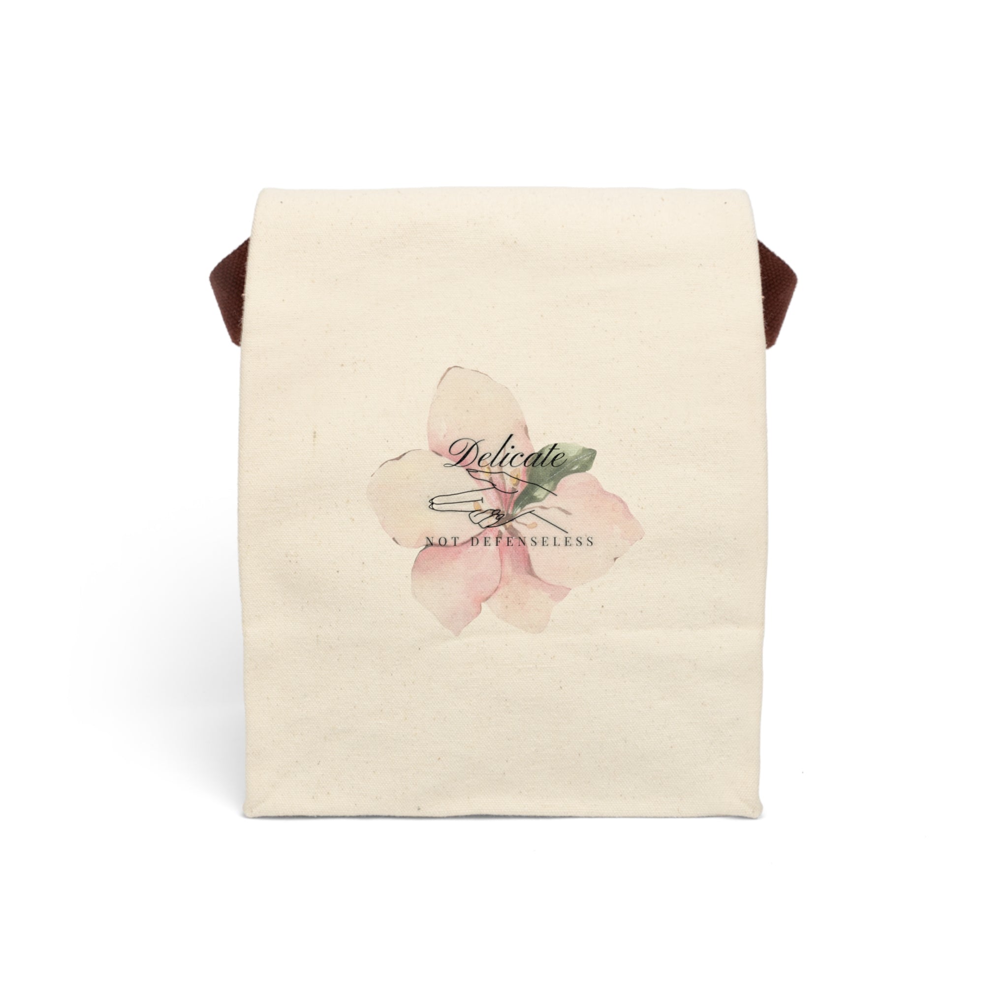 Delicate Canvas Lunch Bag