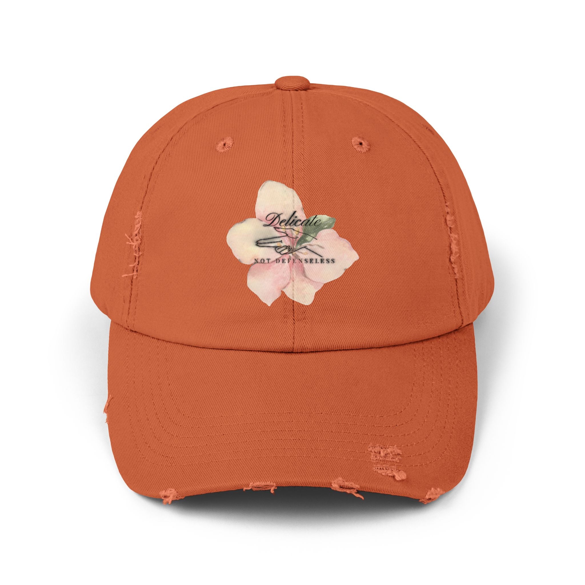 Delicate Distressed Dad Hat