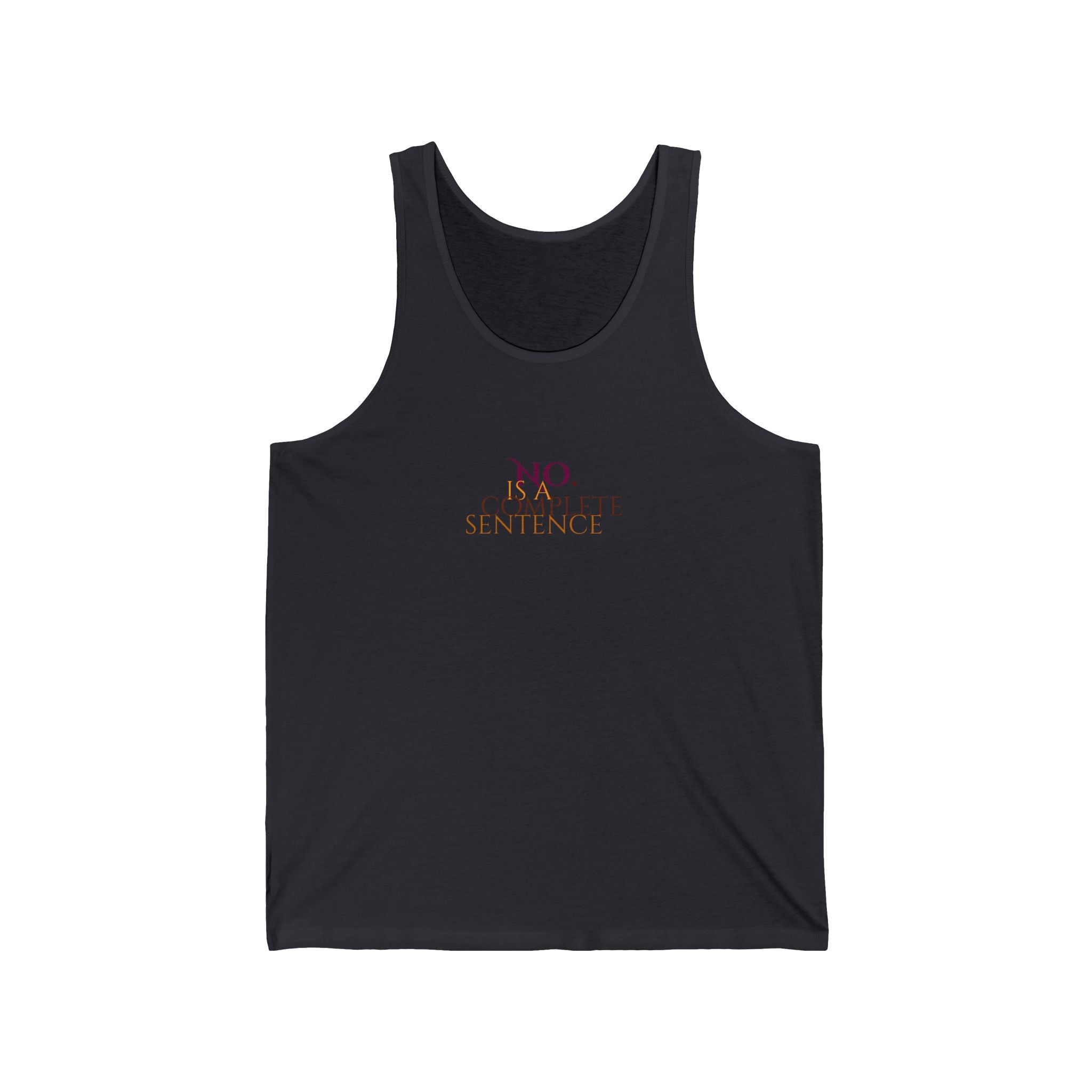 No. Complete Sentiment Tank Top